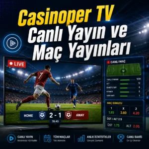 Casinoper TV Canlı Yayın ve Maç Yayınları